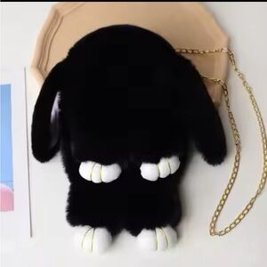 NEW Plush Rabbit Shoulder Bag Crossbody